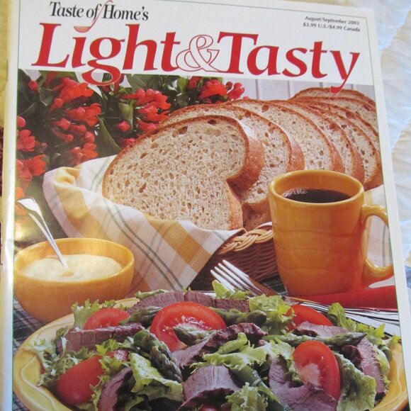Lot of 5 Taste of Home & Light & Tasty Magazines Recipes Excellent Condition - Picture 5 of 16